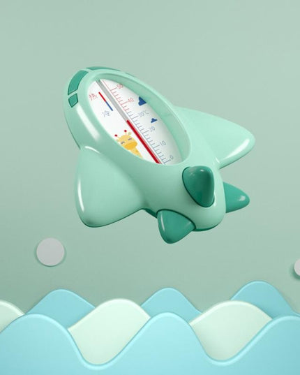 Termometru pentru Baie, Plutitor, Rezistent la apa, Multifunctional, Model Avion,