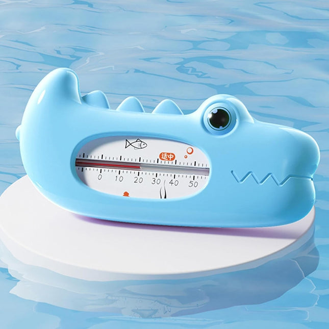Termometru pentru Baie, Plutitor, Rezistent la apa, Multifunctional, Model Crocodil