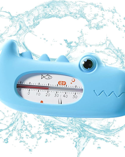 Termometru pentru Baie, Plutitor, Rezistent la apa, Multifunctional, Model Crocodil