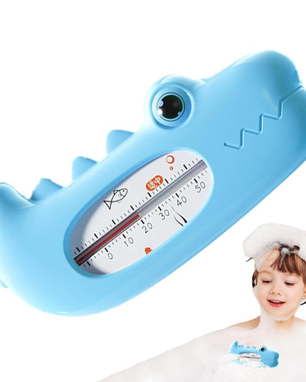 Termometru pentru Baie, Plutitor, Rezistent la apa, Multifunctional, Model Crocodil