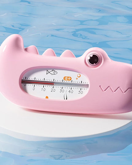 Termometru pentru Baie, Plutitor, Rezistent la apa, Multifunctional, Model Crocodil