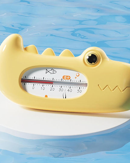 Termometru pentru Baie, Plutitor, Rezistent la apa, Multifunctional, Model Crocodil