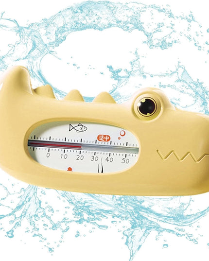 Termometru pentru Baie, Plutitor, Rezistent la apa, Multifunctional, Model Crocodil