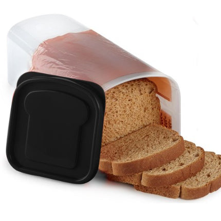 Depozitare Paine, din Plastic,Pastreaza Prospetimea, Capac