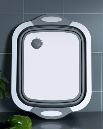 Tocator Multifunctional, 1, cu Cos pentru Spalat si Scurgere Alimente, 480 g, Pliabila