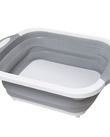 Tocator Multifunctional, 1, cu Cos pentru Spalat si Scurgere Alimente, 480 g, Pliabila