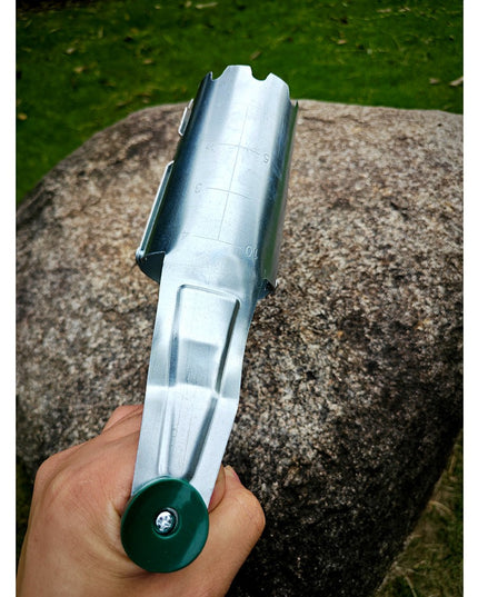 Transplantator Agricol Cilindric, din Otel si Plastic, Diametru, cu Maner Flexibil