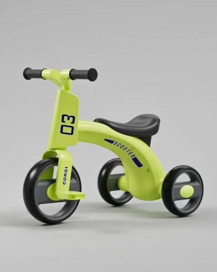 Tricicleta pentru Copii, Exercitiu de Echilibru, pentru 1-6 Ani, Functie de Lumini si Sunete, cu Pedale, din Plastic, Roti Gonflabile, Greutate Portanta 60 kg