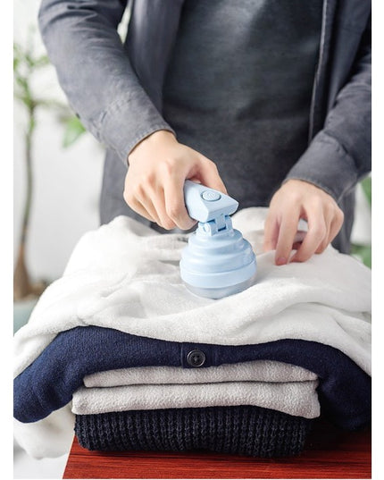 Aparat Pentru Curatat Scame, Par Si Praf, Trimmer pentru Diferite Tipuri De Material, Cu Lame Din Otel Inoxidabil, Maner Flexibil, Incarcare Prin USB