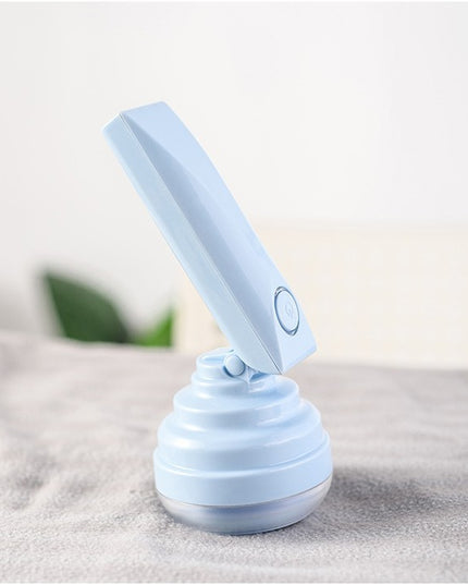 Aparat Pentru Curatat Scame, Par Si Praf, Trimmer pentru Diferite Tipuri De Material, Cu Lame Din Otel Inoxidabil, Maner Flexibil, Incarcare Prin USB