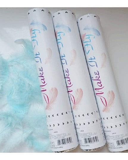 Tub de Confetti, Model Pene, 27 cm, Make It Fly, Bleu