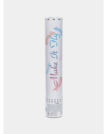 Tub de Confetti, Model Pene, 27 cm, Make It Fly, Bleu