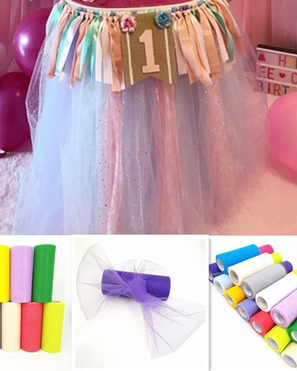 Tul Decorativ, Latime, Lungime, din Poliester