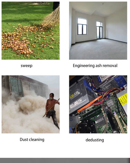 Suflanta de Aer Multifunctionala Portabila, Incarcare Auto, pentru Gratar, Masina, Indepartare Frunze si Praf, 1500 mAh, Viteta de Rotatie 25000 RPM, 2 Baterii de Li si Incarcator, Visiniu