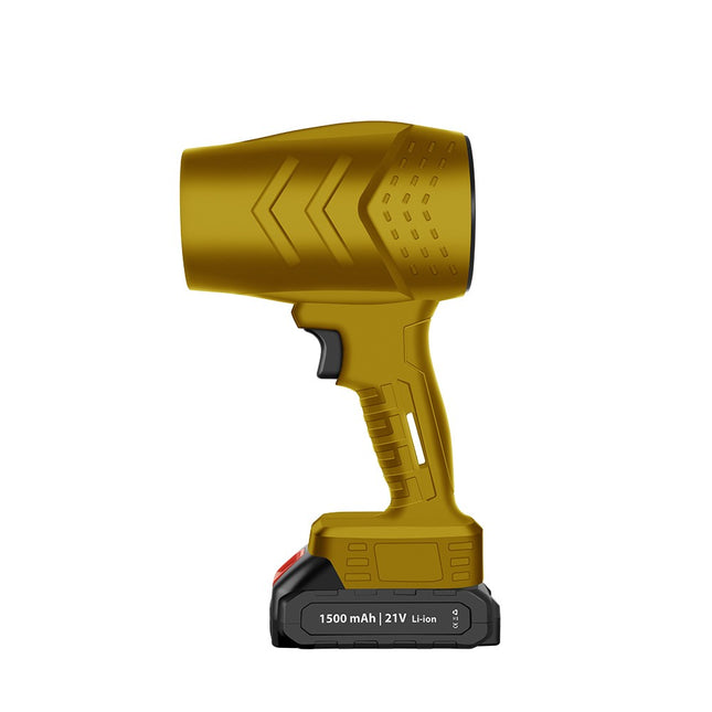 Suflanta de Aer Multifunctionala Portabila, Incarcare Auto, pentru Gratar, Masina, Indepartare Frunze si Praf, 1500 mAh, Viteta de Rotatie 25000 RPM, 2 Baterii de Li si Incarcator, Buton Lateral