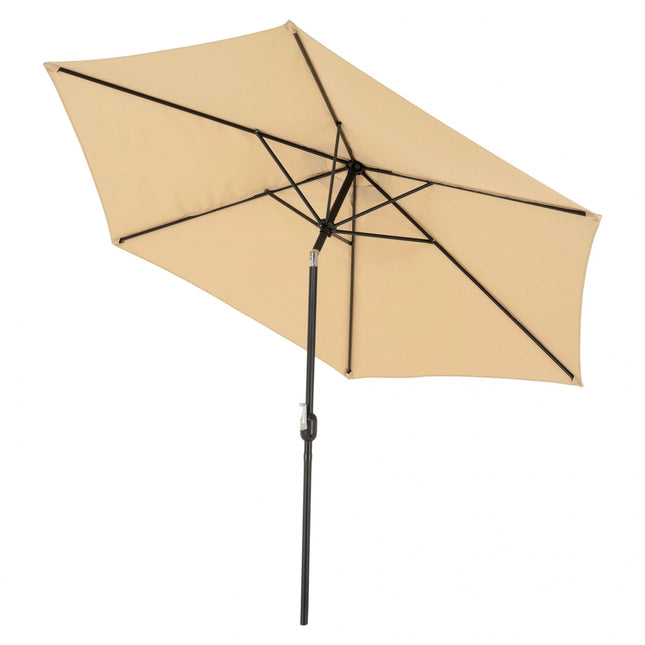 Umbrela rotunda de soare pentru terasa, diametru , inclinare, manivela