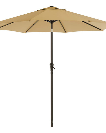 Umbrela rotunda de soare pentru terasa, diametru , inclinare, manivela