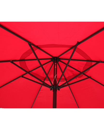 Umbrela rotunda de soare pentru terasa, diametru , manivela