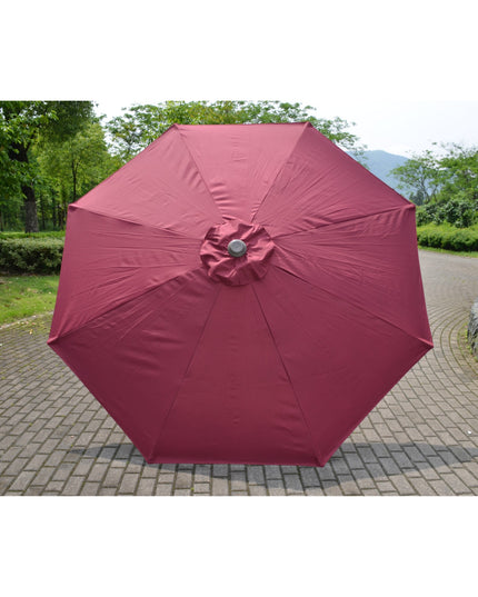 Umbrela rotunda de soare pentru terasa, diametru , manivela