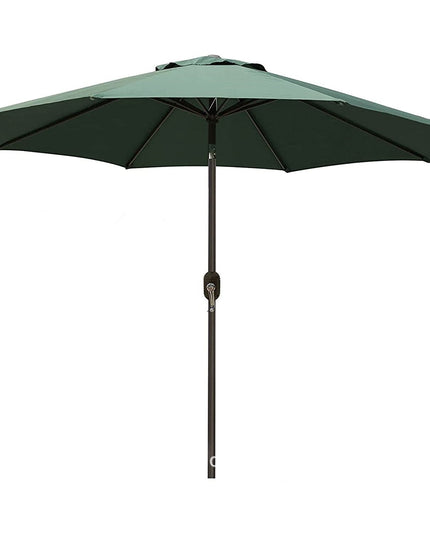 Umbrela Rotunda de Soare pentru Terasa sau Gradina, Diametru , Inaltime , 9 Brate, Manivela, Diametru Tija , Inclinare