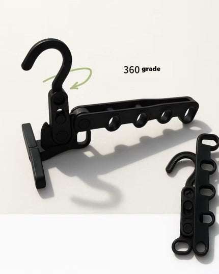 Suport Umerase, Pliabil, Portabil, 5 Gauri pentru Umerase, Rotire 360 Grade, din Plastic