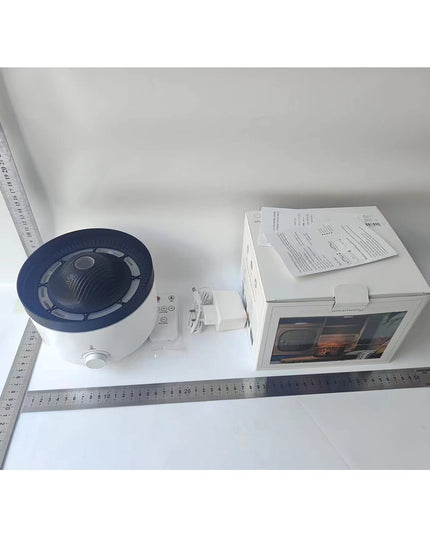 Umidificator de tip vulcan, cu aromaterapie, cu telecomanda, 560 ml, model V21A