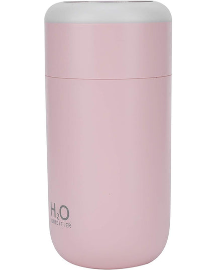 Umidificator, H2O, cu Difuzor de Aroma, Lumina de Noapte LED in 7 Culori, Zgomot Redus,350mL, Culoare