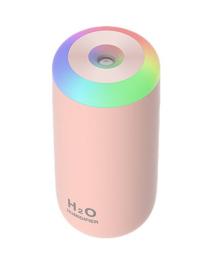 Umidificator, H2O, cu Difuzor de Aroma, Lumina de Noapte LED in 7 Culori, Zgomot Redus,350mL, Culoare