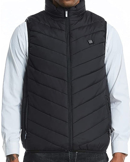 Vesta Inteligenta Incalzita, Unisex, 2 Zone de Incalzire, Umplutura Bumbac, 3 Trepte de Temperatura, Incarcare USB