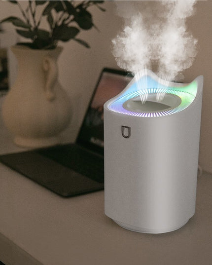 Umidificator cu duza dubla, de capacitate mare 3L