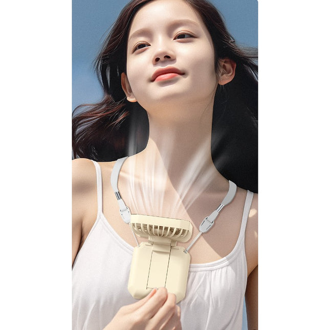 Ventilator Portabil, de Gat, de Birou, Suport Telefon,Incarcare USB, din ABS, 3 Viteze