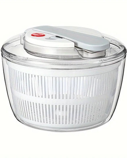 Uscator Manual pentru Salata si Verdeturi, Plastic, 20x20x25 cm, Capacitate 5L