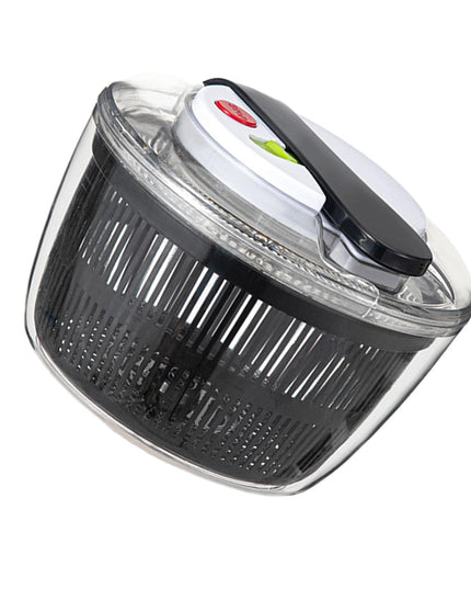 Uscator Manual pentru Salata si Verdeturi, Plastic, 20x20x25 cm, Capacitate 5L