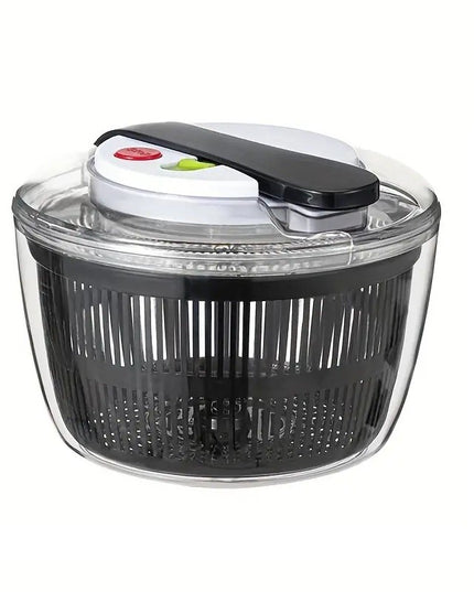 Uscator Manual pentru Salata si Verdeturi, Plastic, 20x20x25 cm, Capacitate 5L