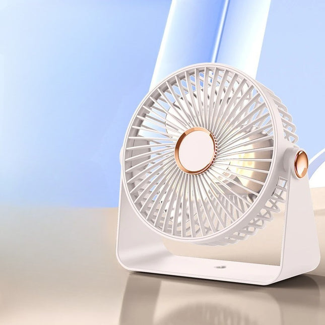 Ventilator 2in1, de Masa/de Perete, Incarcare USB, 3.7 V, 4.5 W, 1200 mAh