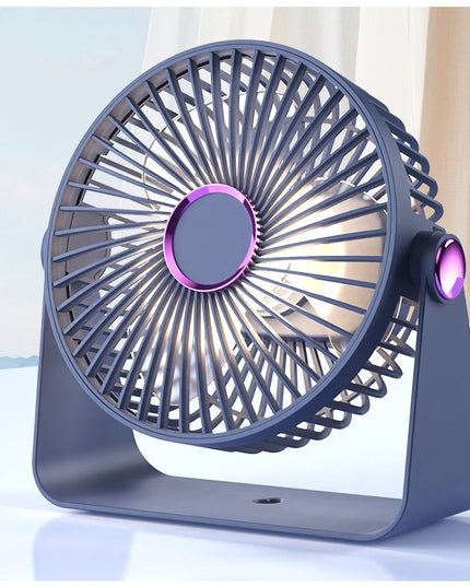 Ventilator 2in1, de Masa/de Perete, Incarcare USB, 3.7 V, 4.5 W, 1200 mAh