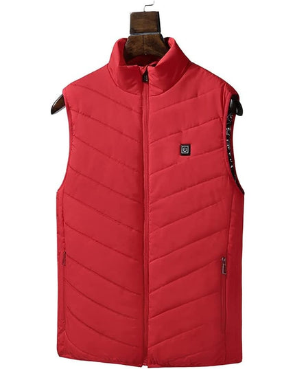 Vesta cu Incalzire, Unisex, 2 Zone de Incalzire, Umplutura Bumbac, 3 Trepte de Temperatura, Incarcare USB