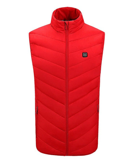 Vesta cu Incalzire, Unisex, 2 Zone de Incalzire, Umplutura Bumbac, 3 Trepte de Temperatura, Incarcare USB