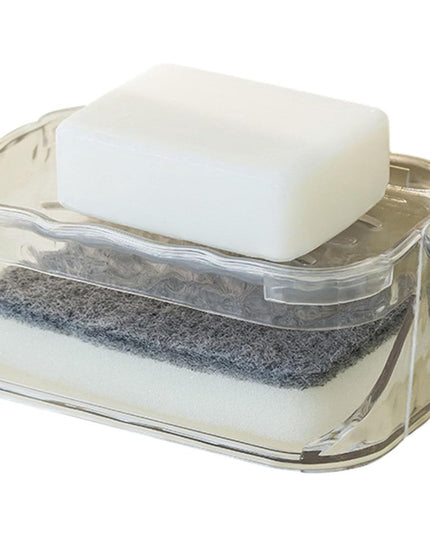 Savoniera Dubla, 2 Straturi, Instalare fara Perforare, Agatatoare Burete