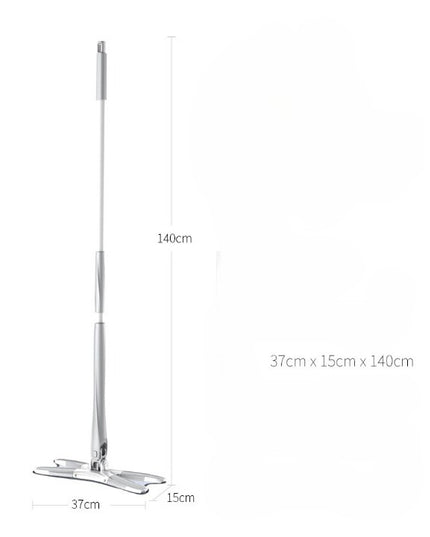 Mop Plat + Galeata, cu Sistem de Stoargere, Lungime Telescopica