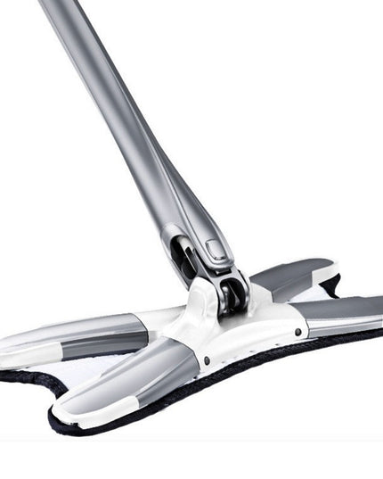 Mop Plat, cu Sistem de Stoarcere, 2 Lavete Incluse, Lungime Telescopica