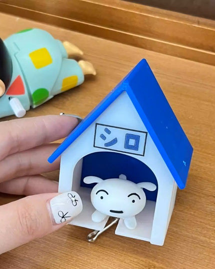 Suport de Chei, Model Casuta si Breloc Caine