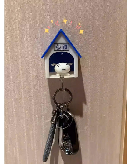 Suport de Chei, Model Casuta si Breloc Caine