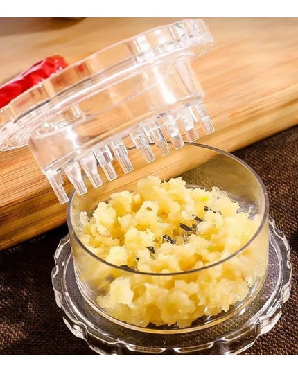 Zdrobitor de Usturoi, Multifunctional, din Plastic, Prin Rasucire